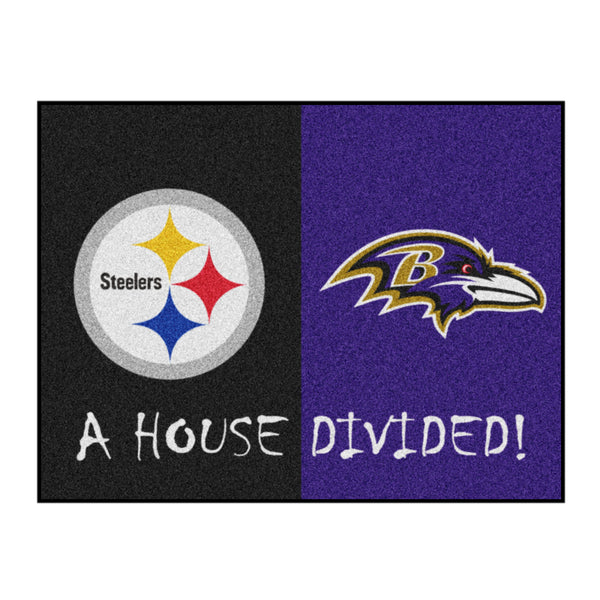 '-House Divided Mat-True Sports Fan