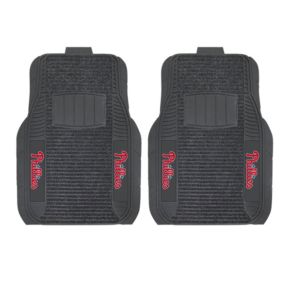 '-2-pc Deluxe Car Mat Set-True Sports Fan