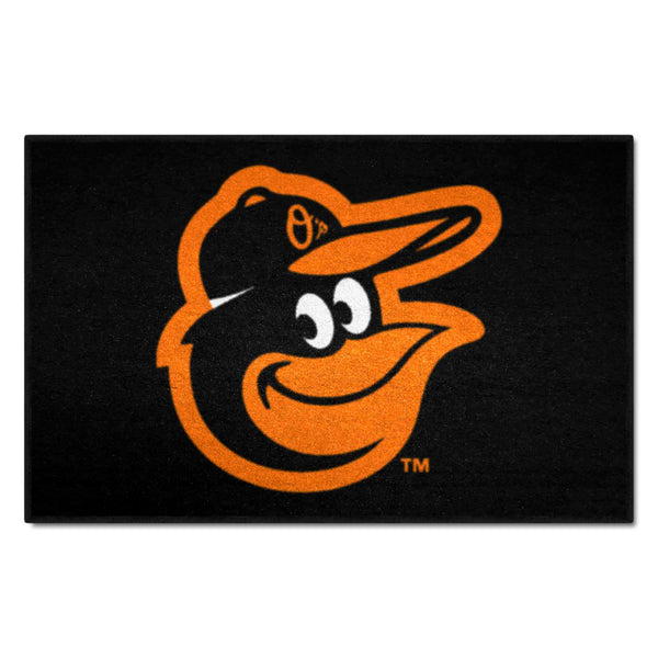 MLB - Baltimore Orioles Starter Mat with BO Mascot Logo