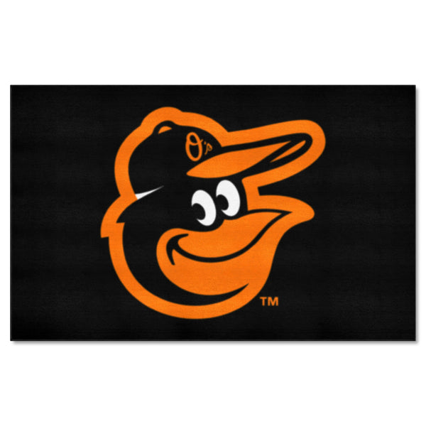 MLB - Baltimore Orioles Ulti-Mat with BO Mascot Logo