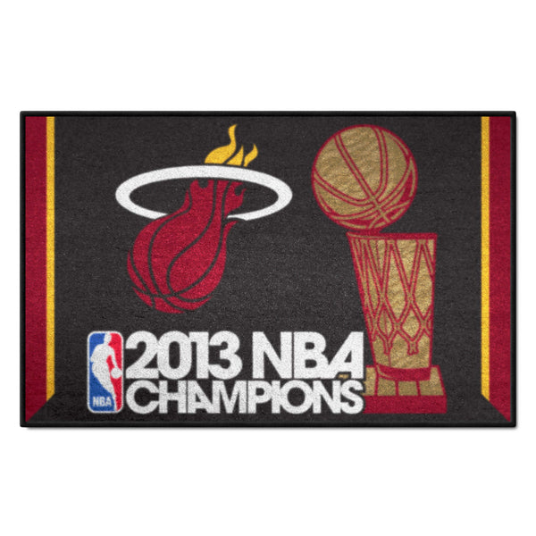 NBA - Miami Heat Starter Mat with 2013 NBA Champions Logo