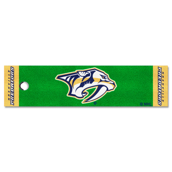 NHL - Nashville Predators Putting Green Mat with Symbol Logo