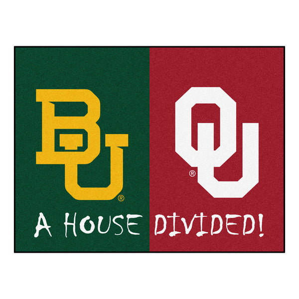 '-House Divided Mat-True Sports Fan