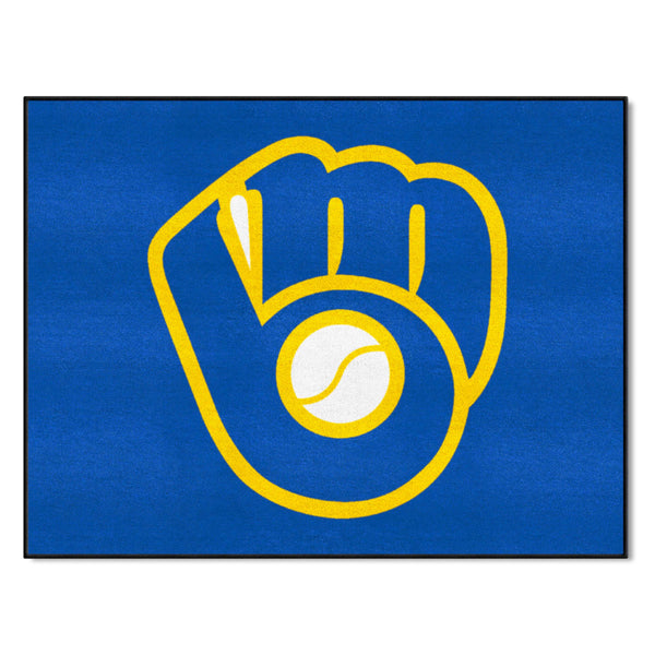 MLB - Milwaukee Brewers All-Star Mat with Symbol Logo