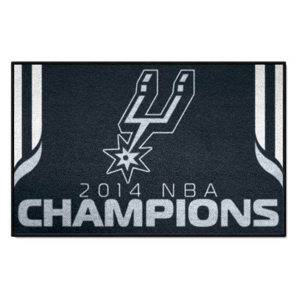 NBA - San Antonio Spurs Starter Mat with 2014 NBA Champions Logo