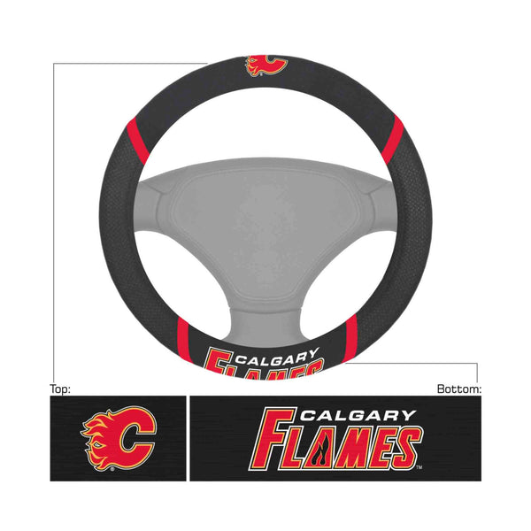 NHL - Calgary Flames Steering Wheel Cover