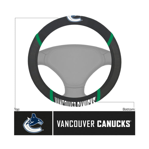 NHL - Vancouver Canucks Steering Wheel Cover