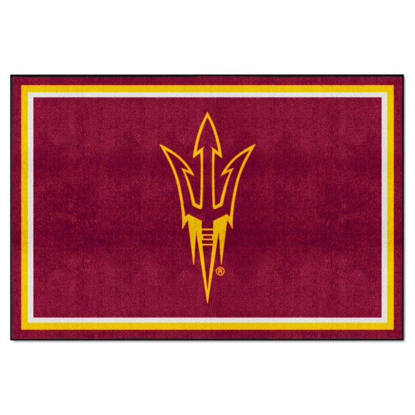 Arizona State University 5x8 Rug with Arizona Logo