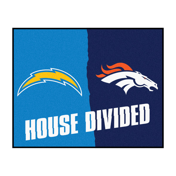 '-House Divided Mat-True Sports Fan