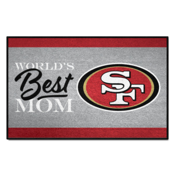 '-Starter Mat - World's Best Mom-True Sports Fan