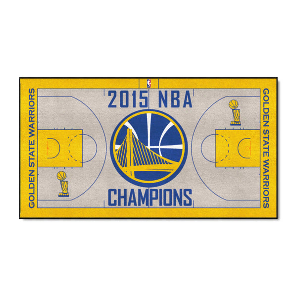 NBA - Golden State Warriors NBA Court Runner with 2015 NBA Champions Logo