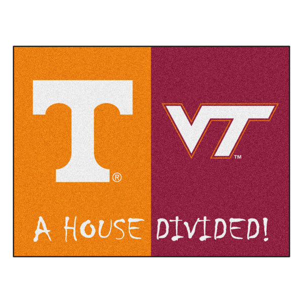 '-House Divided Mat-True Sports Fan