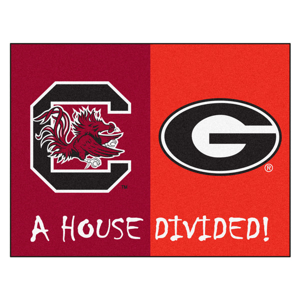 '-House Divided Mat-True Sports Fan