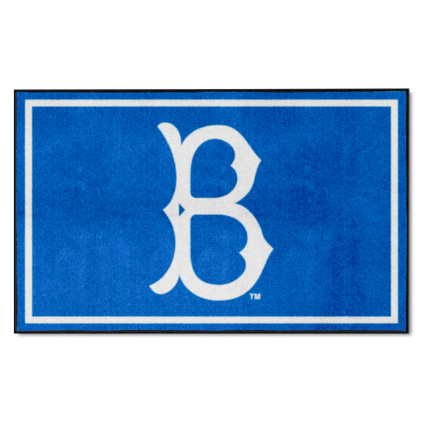 MLBCC - Los Angeles Dodgers 4x6 Rug with B Logo