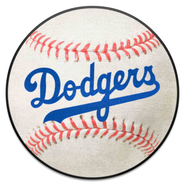 MLBCC - Los Angeles Dodgers Baseball Mat with Dodgers Logo