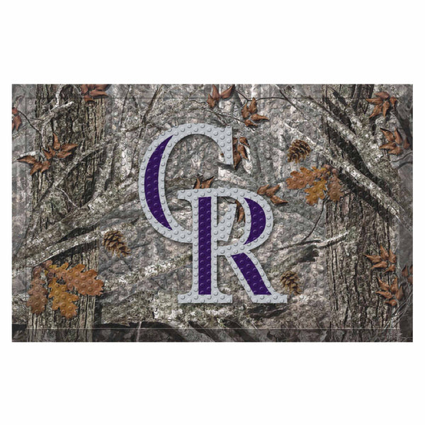 MLB - Colorado Rockies Camo Scraper Mat