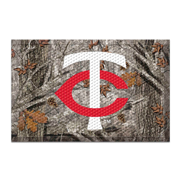 MLB - Minnesota Twins Camo Scraper Mat