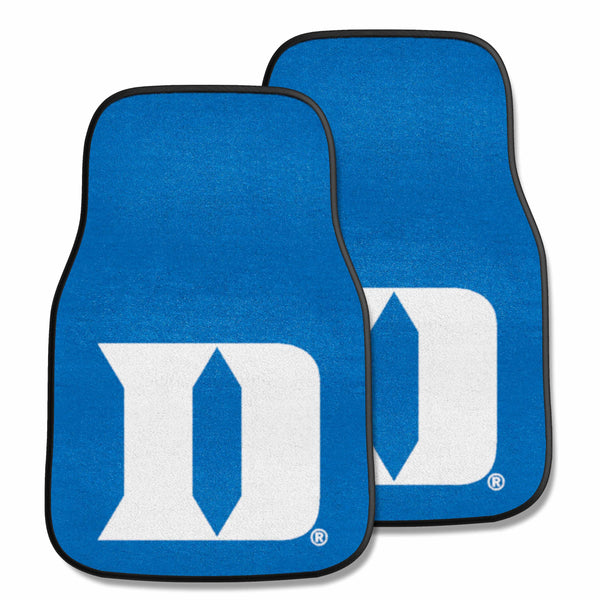 Duke University 2-pc Carpet Car Mat Set with D logo