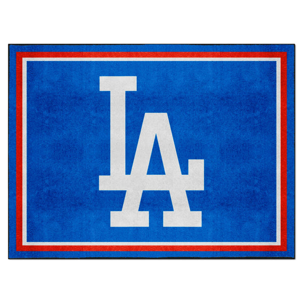 MLB - Los Angeles Dodgers 8x10 Rug with LA Logo