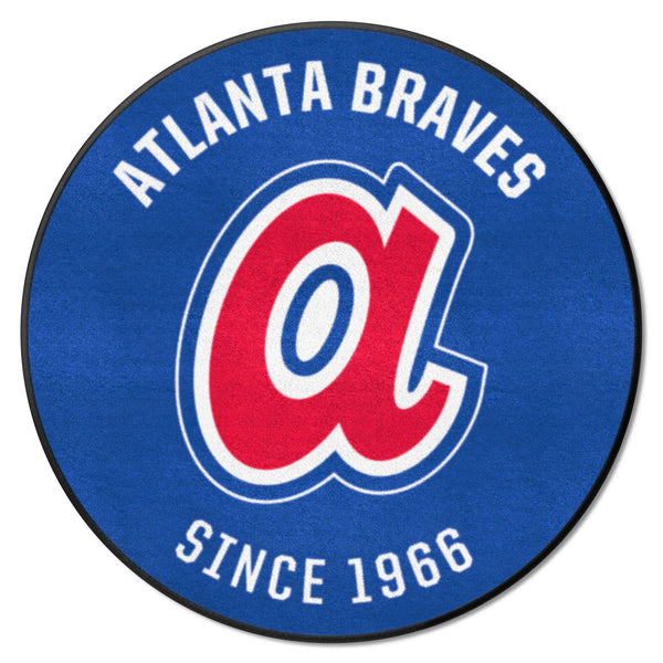 MLBCC - Atlanta Braves Roundel Mat with A Logo