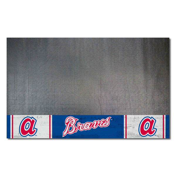 MLBCC - Atlanta Braves Grill Mat with Braves Logo