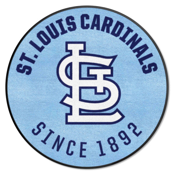 MLBCC - St. Louis Cardinals  Roundel Mat with St. Louis Logo