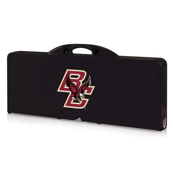 BOSTON COLLEGE EAGLES - PICNIC TABLE PORTABLE FOLDING TABLE WITH SEATS