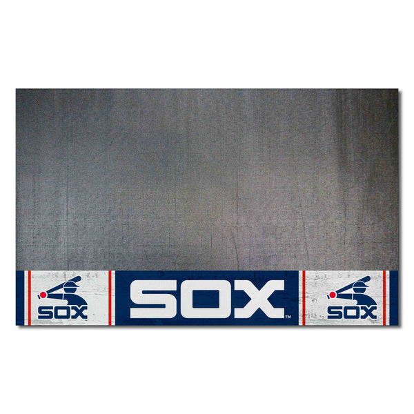 MLBCC - Chicago White Sox Grill Mat with Sox Symbol Logo