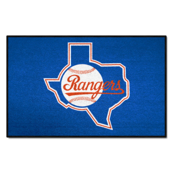 MLBCC - Texas Rangers Starter Mat with Rangers Logo