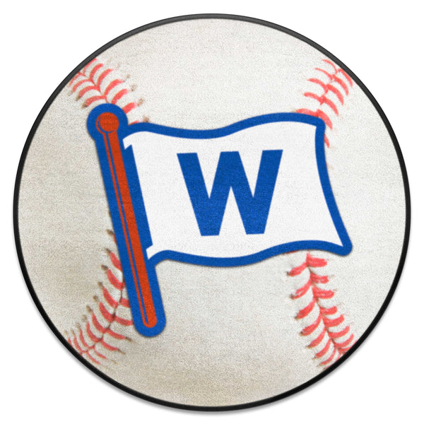 MLB - Chicago Cubs Baseball Mat with W Logo