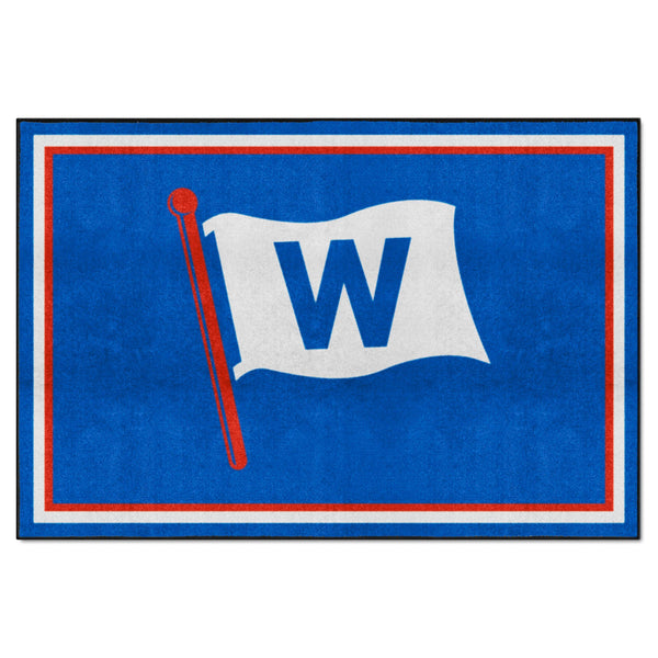 MLB - Chicago Cubs 5x8 Rug with W Logo