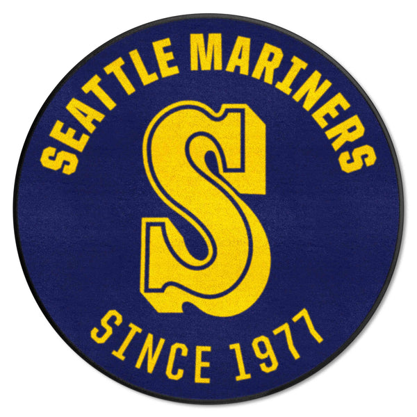 MLBCC - Seattle Mariners Roundel Mat with S Logo