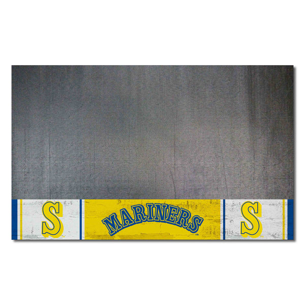 MLBCC - Seattle Mariners Grill Mat with Mariners Logo