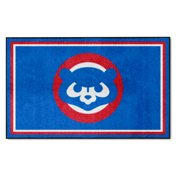 MLBCC - Chicago Cubs 4x6 Rug with Symbol Logo