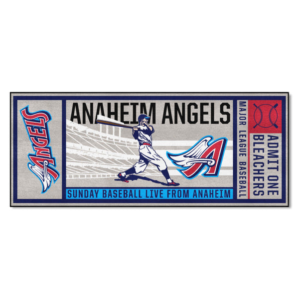 MLBCC - Los Angeles Angels Ticket Runner with A Logo
