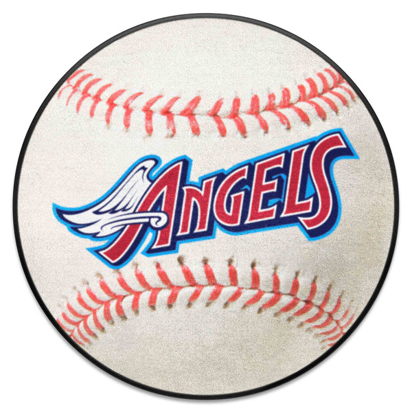MLBCC - Los Angeles Angels Baseball Mat with A Logo