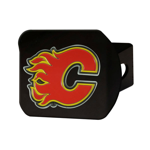 NHL - Calgary Flames Color Hitch Cover - Black