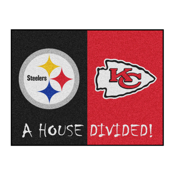 '-House Divided Mat-True Sports Fan