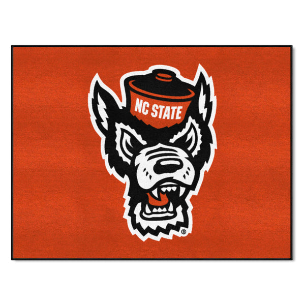 North Carolina State University All-Star Mat with NCS Symbol Logo