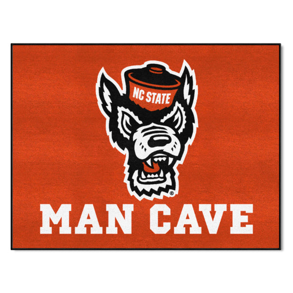 North Carolina State University Man Cave All-Star with NCS Symbol Logo