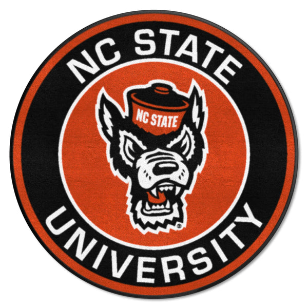 North Carolina State University Roundel Mat with NCS Symbol Logo
