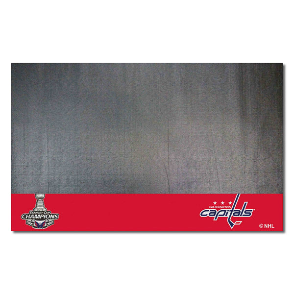 NHL - Washington Capitals Grill Mat with 2018 Stanley Cup Champions Logo & Team Name