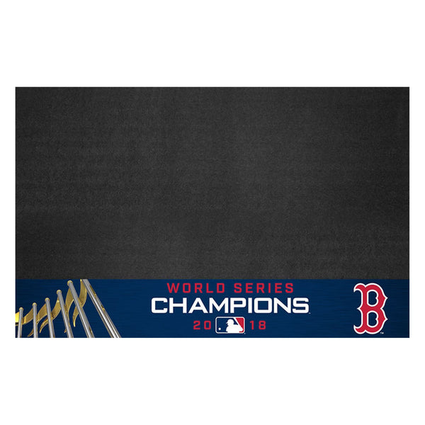 MLB - Boston Red Sox Grill Mat with World Series Champions 2018 B Logo
