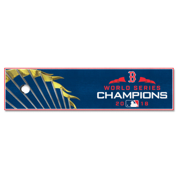 MLB - Boston Red Sox Putting Green Mat with World Series Champions 2018 B Logo