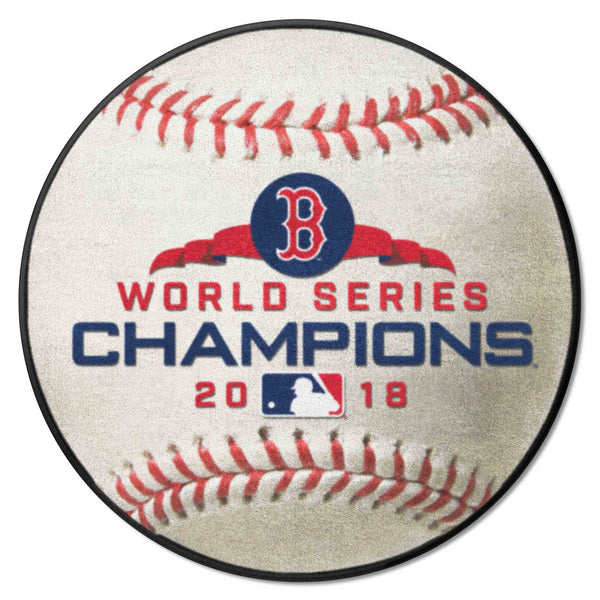 MLB - Boston Red Sox Baseball Mat with World Series Champions 2018 B Logo