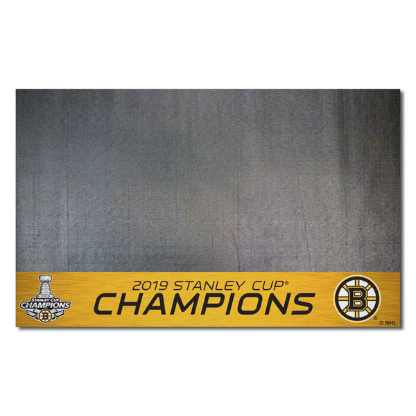 NHL - Pittsburgh Penguins Grill Mat with 2019 Stanley Cup Champions Logo