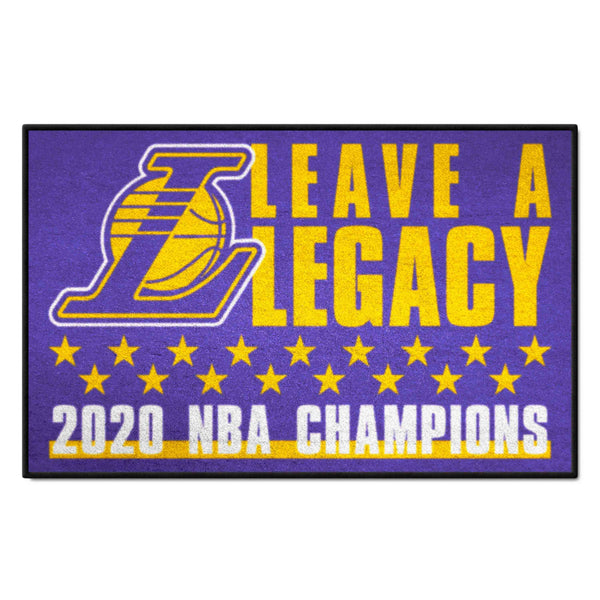 NBA - Los Angeles Lakers Starter Mat with 2020 NBA Champions Logo 