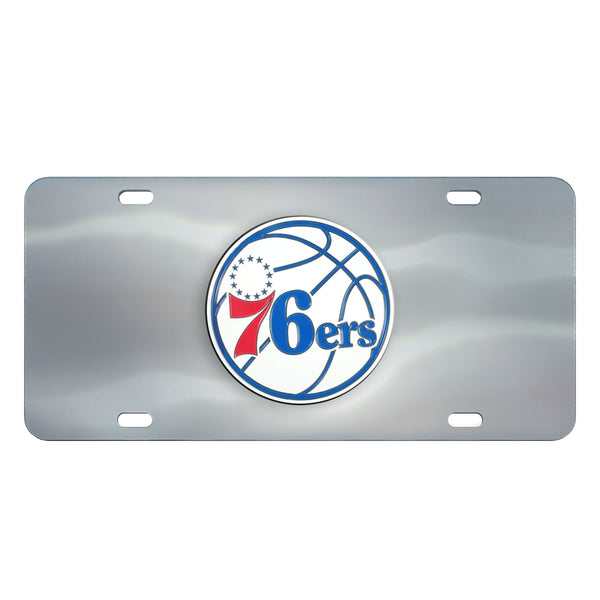 NBA - Philadelphia 76ers Diecast License Plate