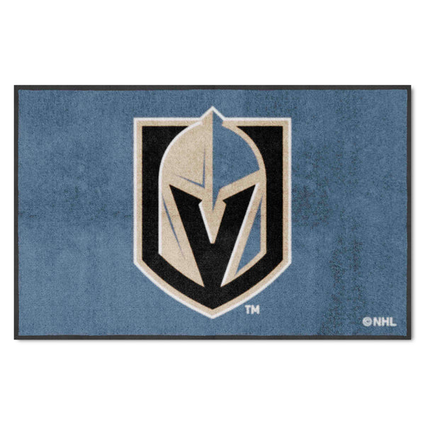 NHL - Vegas Golden Knights 4X6 Logo Mat - Landscape