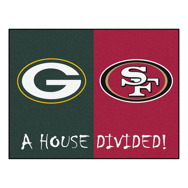 '-House Divided Mat-True Sports Fan